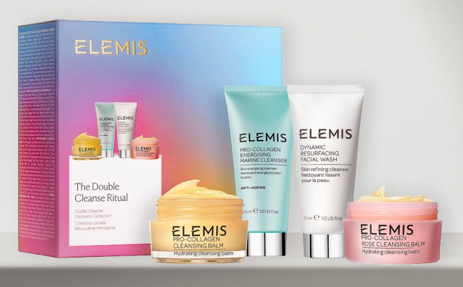 ELEMIS Double Cleanse Ritual 4 Piece Collection 1