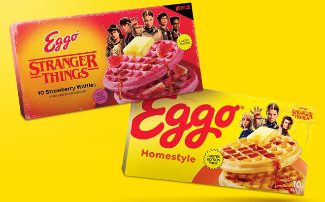 FREE Eggo X Stranger Things Waffles Last Day Up To 11 Boxes Free FREE Eggo X Stranger Things Waffles Last Day Up To 11 Boxes Free