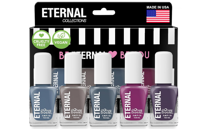 Eternal Blue Nail Polish Set