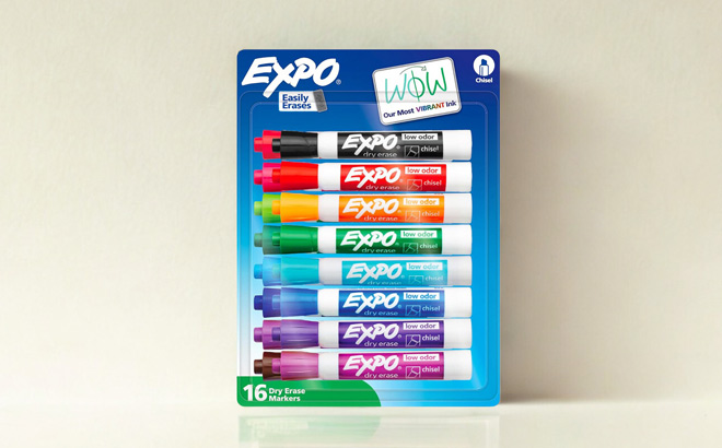 Expo Low Odor Dry Erase Markers