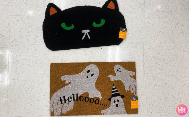 Fall Halloween Doormats