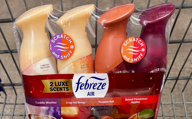 Febreze Air Freshener Spray 4 Pack Febreze Air Freshener Spray 4 Pack