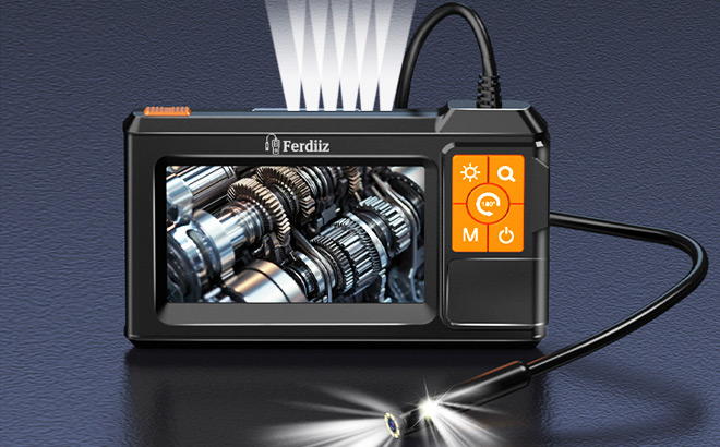 Ferdiiz Dual Lens Borescope with Light