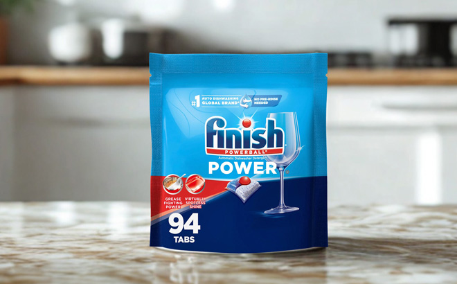 Finish Dishwasher Pods Checkout Screen