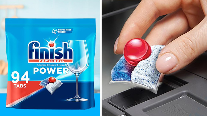 Finish Power Dishwasher Pods Finish Power Dishwasher Pods