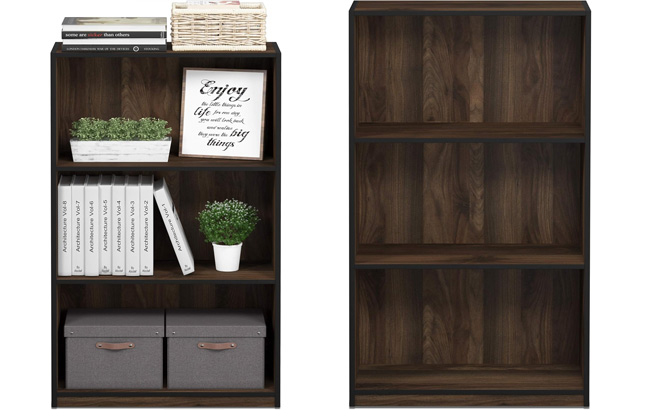 Furinno Basic 3 Tier Bookcase Storage Furinno Basic 3 Tier Bookcase Storage