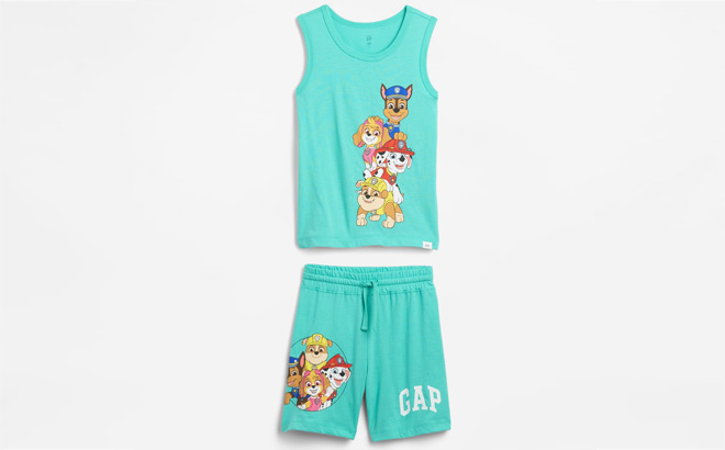 GAP Factory Paw Patrol Baby Two Piece Outfit Set
