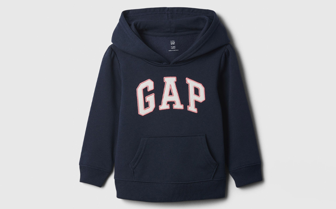 GAP Factory babyGap Logo Hoodie in Tapestry Navy Color