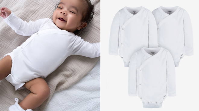 Gerber Baby Bodysuit 3 Pack Gerber Baby Bodysuit 3 Pack