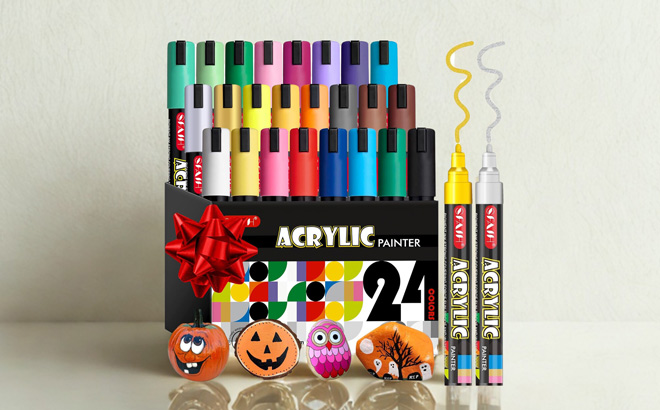 Halloween Acrylic Creative Markers