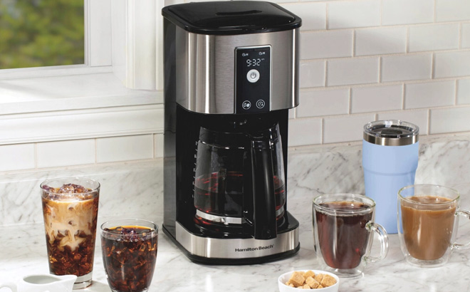 Hamilton Beach 12Cup Programmable Hot Iced Coffee Maker