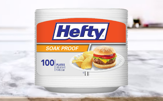 Hefty Everyday 9 Inch Foam Plates 100 Pack Hefty Everyday 9 Inch Foam Plates 100 Pack