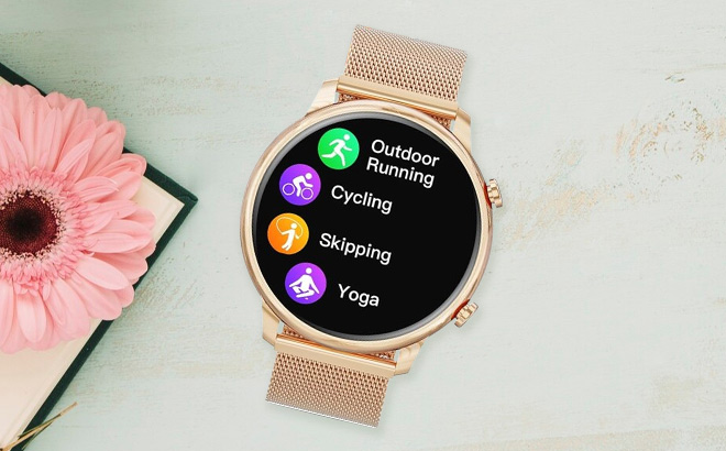 Hwagol Smart Watch on the Table