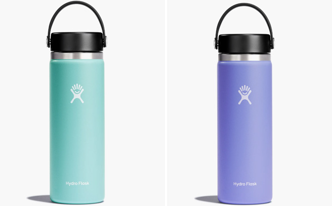 Hydro Flask 20 Ounce Wide Flex Cap Water Bottle Hydro Flask 20 Ounce Wide Flex Cap Water Bottle