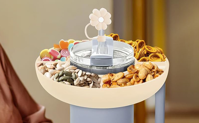 Insefocc Snack Bowl for 30 Ounce Tumbler on a Tumbler