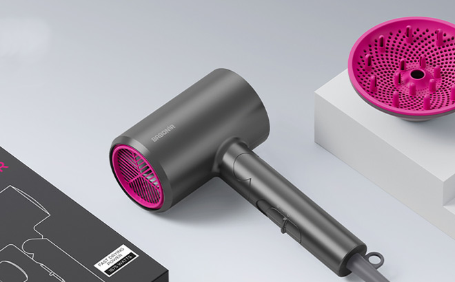 Ionic Diffuser Hair Dryer