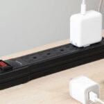 KMC 6 Outlet Surge Protector Power Strip