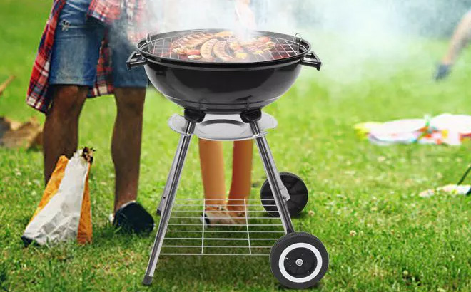 Karl Home 18 inch Apple Charcoal Grill Karl Home 18 inch Apple Charcoal Grill