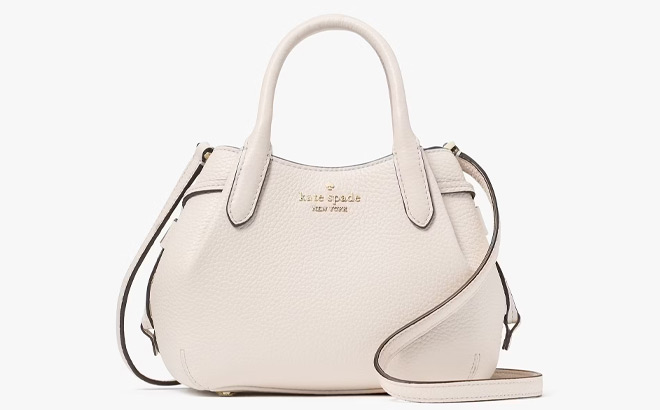 Kate Spade Outlet Dumpling Mini Satchel in Parchment Color Kate Spade Outlet Dumpling Mini Satchel in Parchment Color