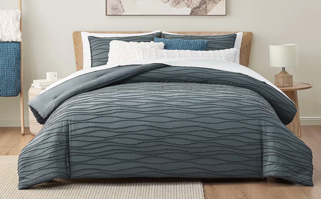 Koolaburra by UGG Koolawash Wavy Clip Jack Comforter Set
