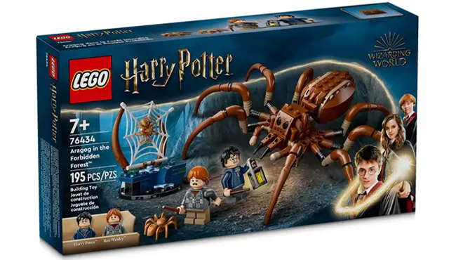 LEGO Harry Potter Aragog in The Forbidden Forest