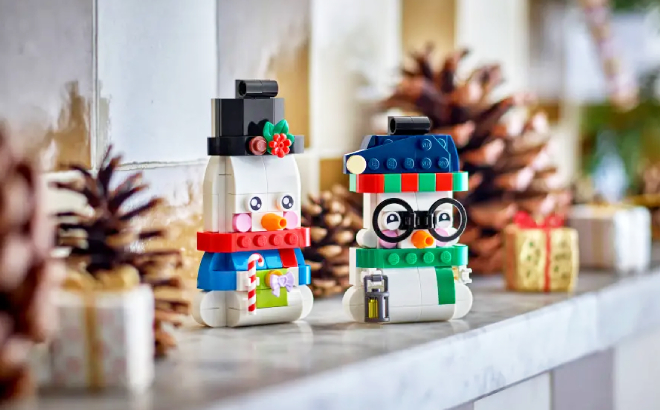 LEGO Snowman Ornaments 168 Piece Set LEGO Snowman Ornaments 168 Piece Set