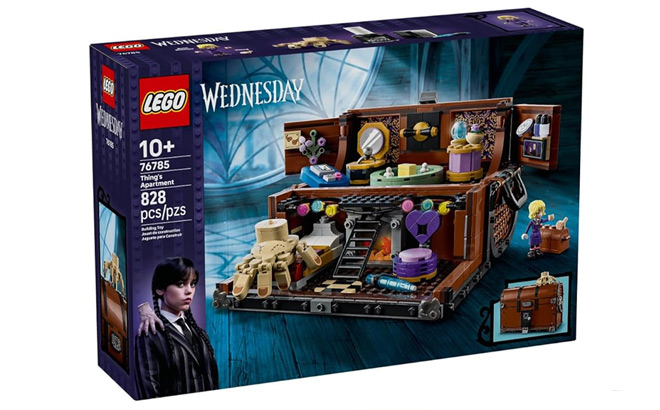 LEGO Wednesday Things Apartment 828 Piece Set LEGO Wednesday Things Apartment 828 Piece Set