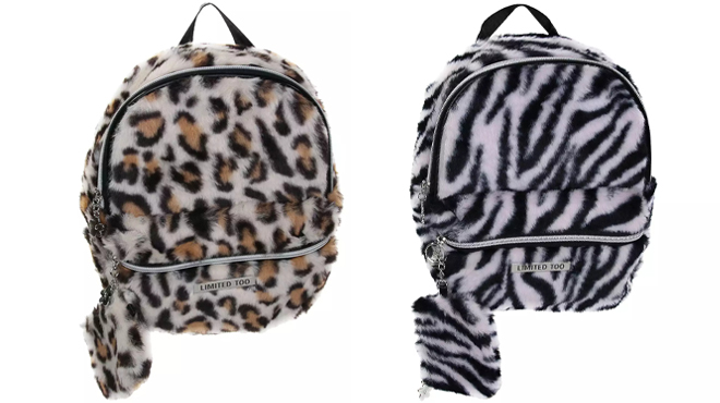 Limited Too Fuzzy Mini Backpack Coin Purse Limited Too Fuzzy Mini Backpack Coin Purse