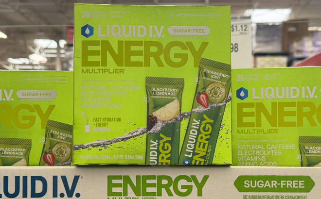 Liquid IV Sugar Free Energy Multiplier Variety Pack Liquid IV Sugar Free Energy Multiplier Variety Pack