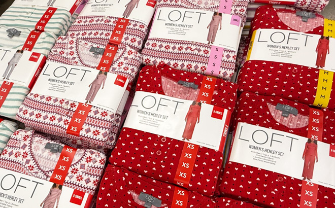 Loft Womens Henley Set