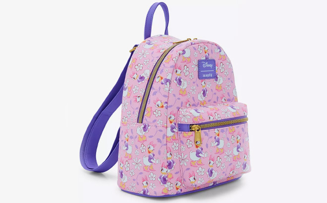 Loungefly Disney Daisy Duck Flower Mini Backpack