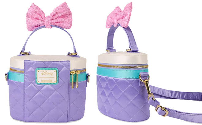Loungefly x Disney Daisy Duck 85th Anniversary Crossbody Bag Loungefly x Disney Daisy Duck 85th Anniversary Crossbody Bag