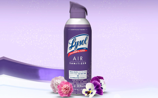 Lysol Air Sanitizer Spray in Light Breeze