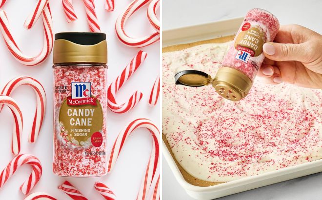 McCormick Candy Cane Finishing Sugar