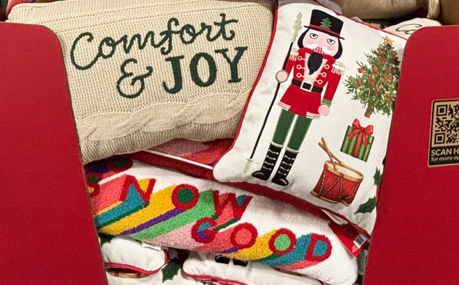 Members Mark Holiday Accent Pillows
