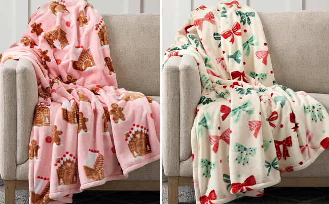 Members Mark Lounge Throw Holiday Styles