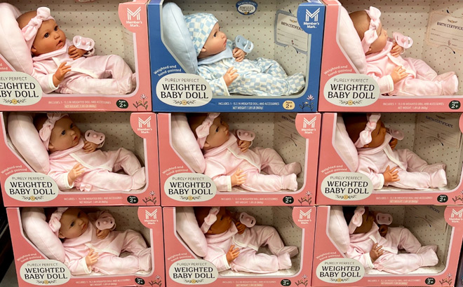 Members Mark Baby Doll High Chair Set