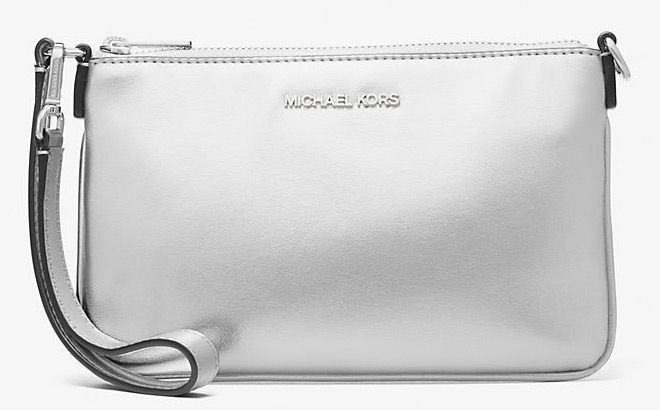 Michael Kors Jet Set Small Metallic Wristlet Michael Kors Jet Set Small Metallic Wristlet