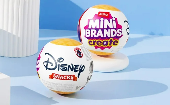 Mini Brands Create Disney Snacks