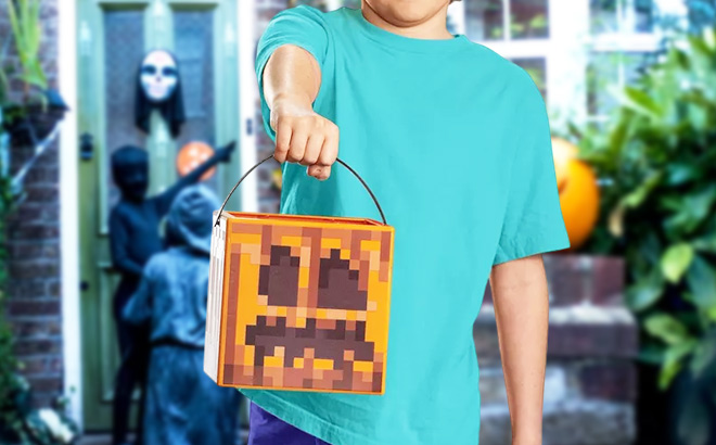 Mojang Synergies AB Minecraft Halloween Trick or Treat Pail