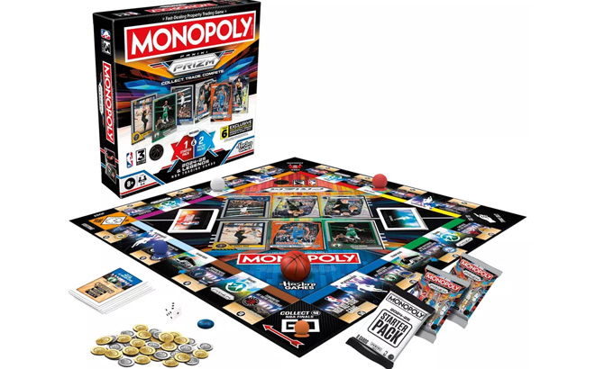 Monopoly Panini Prizm NBA 3rd Edition Board Game