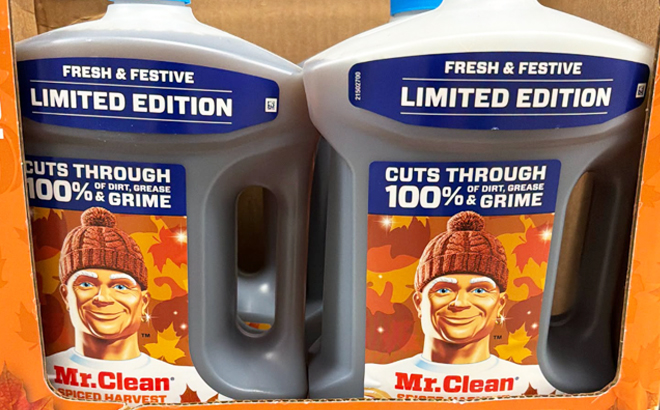 Mr Clean Multi Surface Cleaner Spiced Harvest Scent Mr Clean Multi Surface Cleaner Spiced Harvest Scent