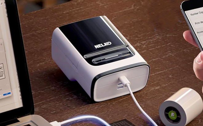 Nelko Label Maker Machine