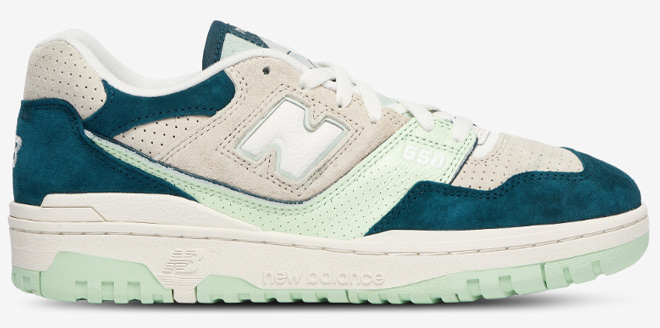 New Balance 550 Mens Sneaker in Melon Water