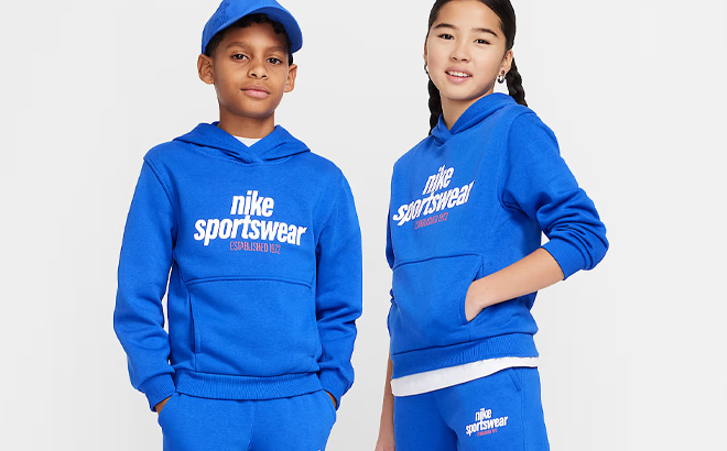 Nike Sportswear Club Fleece Big Kids Hoodie Nike Sportswear Club Fleece Big Kids Hoodie