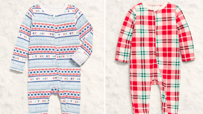 Old Navy Baby Microfleece 2 Way Zip Sleep Play Footed One Piece Old Navy Baby Microfleece 2 Way Zip Sleep Play Footed One Piece