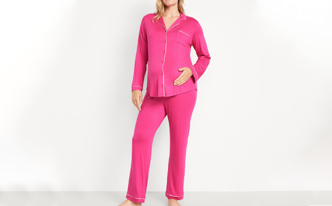 Old Navy Maternity Classic Pajama Set Old Navy Maternity Classic Pajama Set