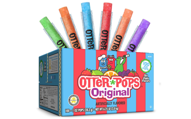 Otter Pops Original Assorted Freezer Pops