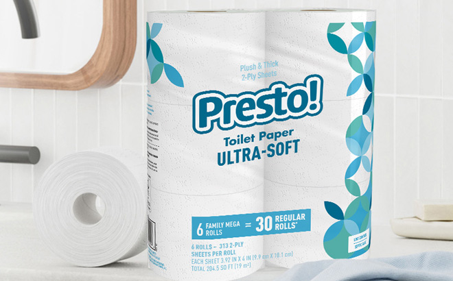 Presto Ultra Soft Toilet Paper