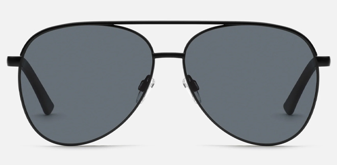 Quay Australia Vivienne Aviator Sunglasses in Black Quay Australia Vivienne Aviator Sunglasses in Black